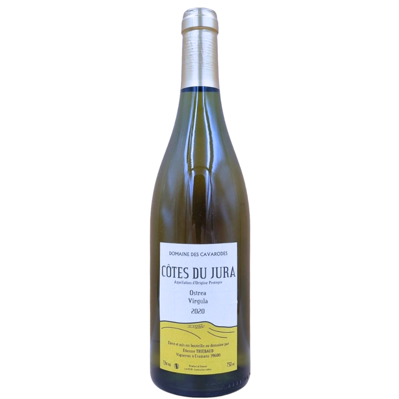 Côtes du Jura Savagnin Ouillé Ostréa Virgula 2020, Etienne Thiebaud, Domaine des Cavarodes