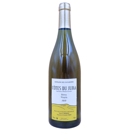 Côtes du Jura Savagnin Ouillé Ostréa Virgula 2020, Etienne Thiebaud, Domaine des Cavarodes