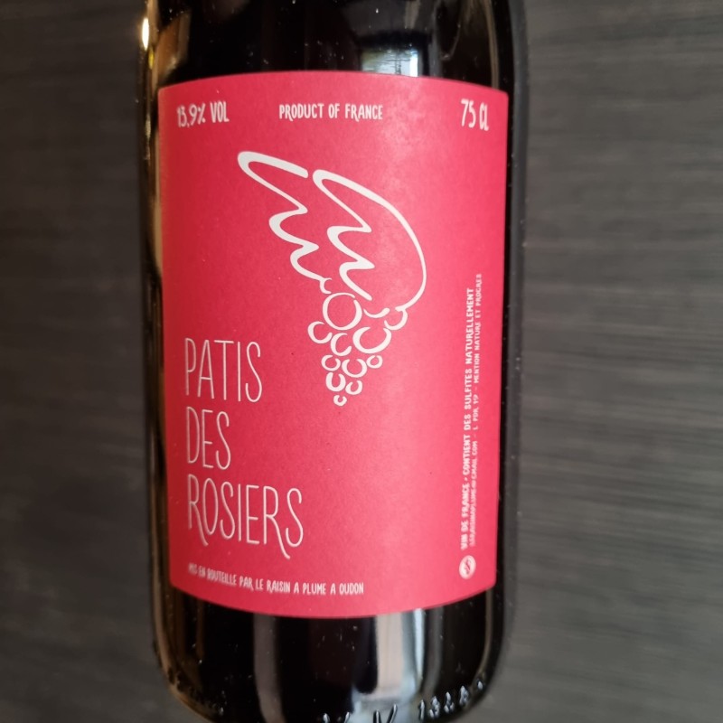 Patis des rosiers 2019, Le Raisin à Plume, Jacques Février